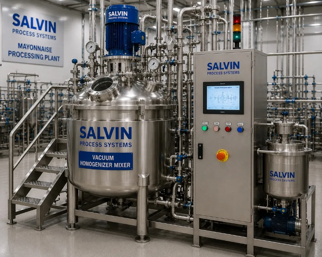 Vacuum Homogenizer Mixer