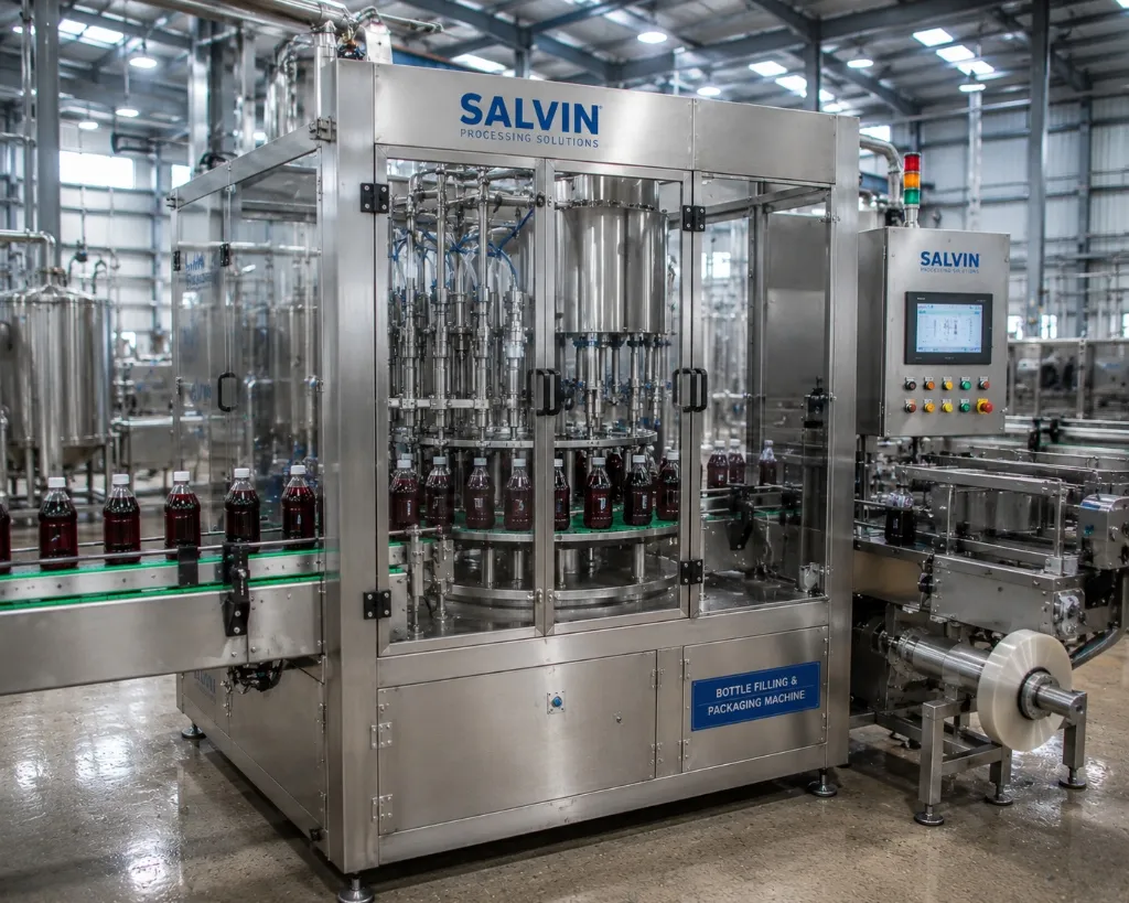 Bottle Filling & Packaging Machine