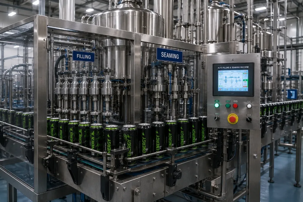 Auto Filling & Seaming Machine