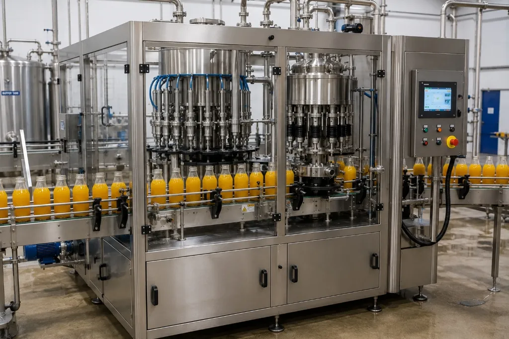 High-Speed Rotary Filling Line