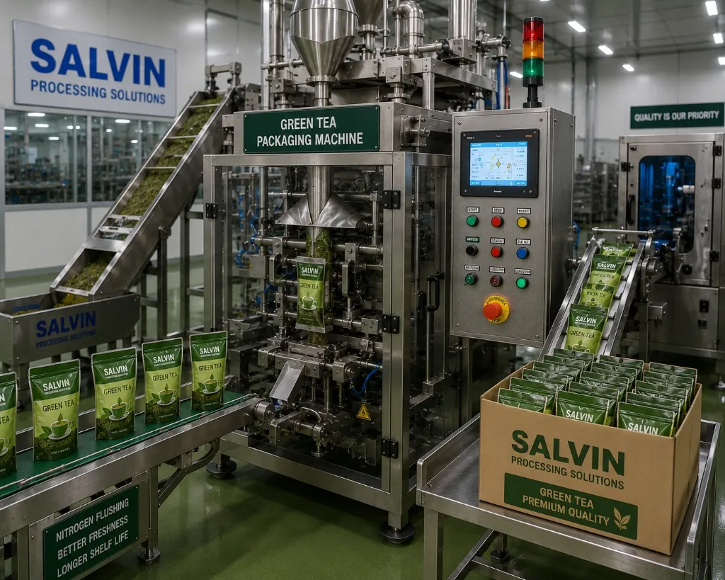 Green Tea Processing Plant by Salvin Industries