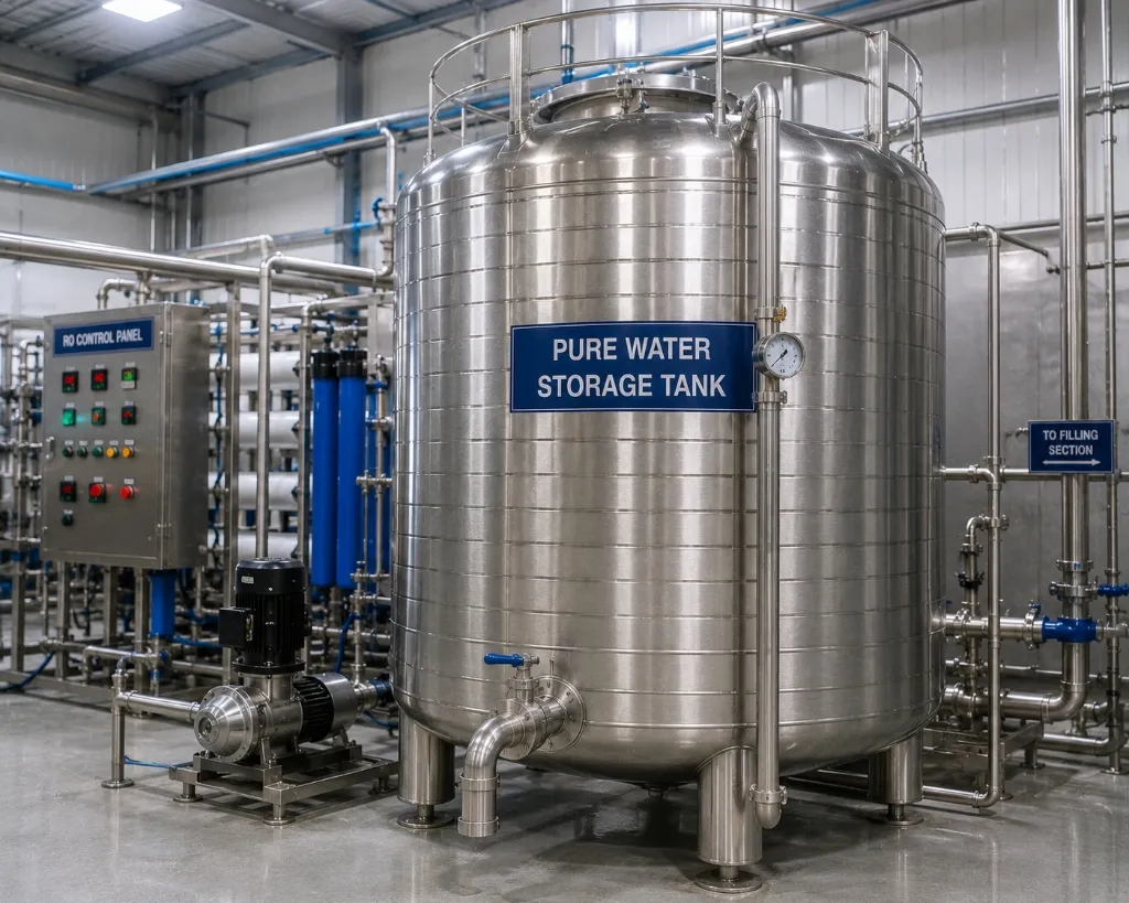 Pure Water Storage Tank