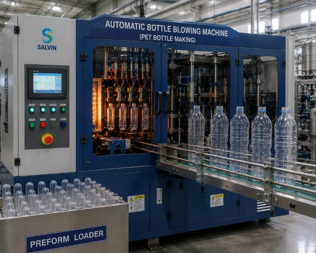 Automatic Bottle Blowing Machine