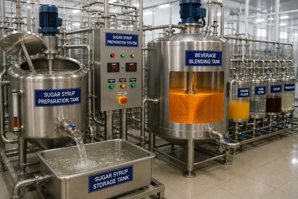 Sugar Syrup & Beverage Blending