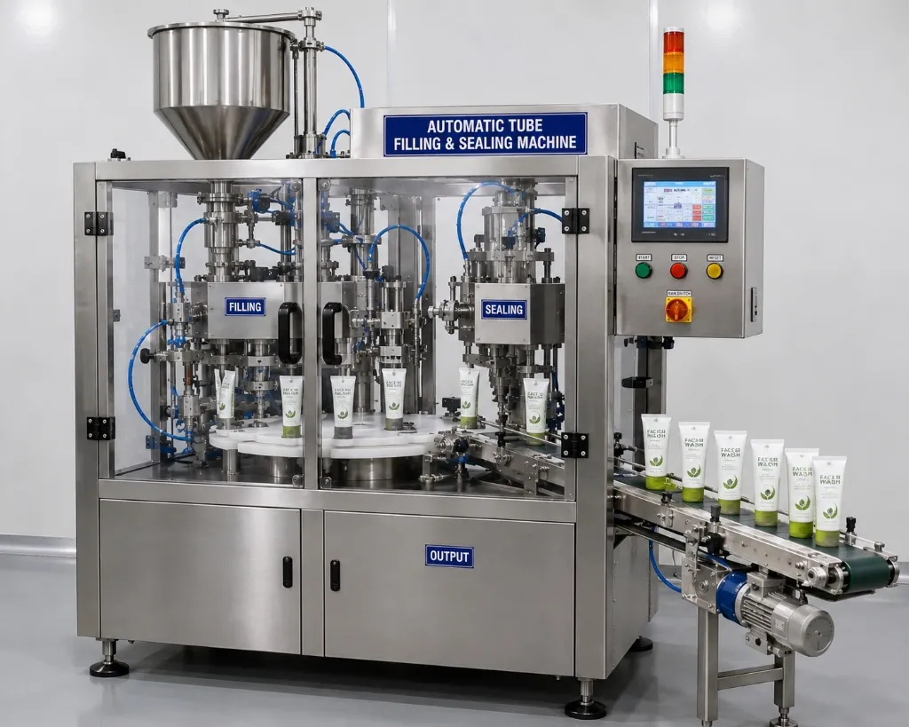 Automatic Tube Filling & Sealing