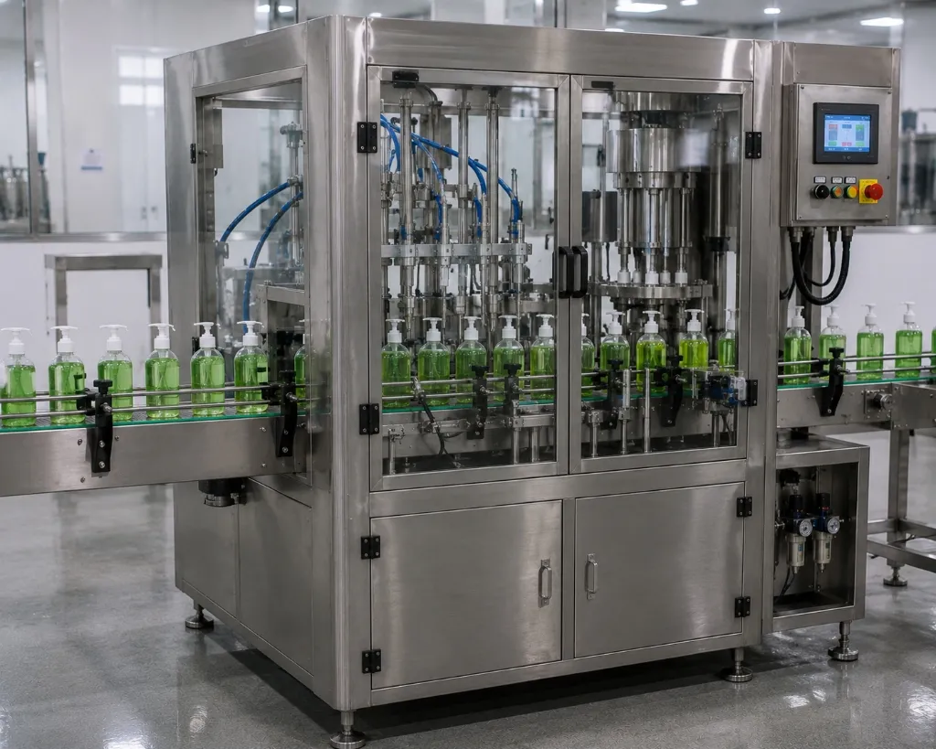 Automatic Bottle Filling & Capping