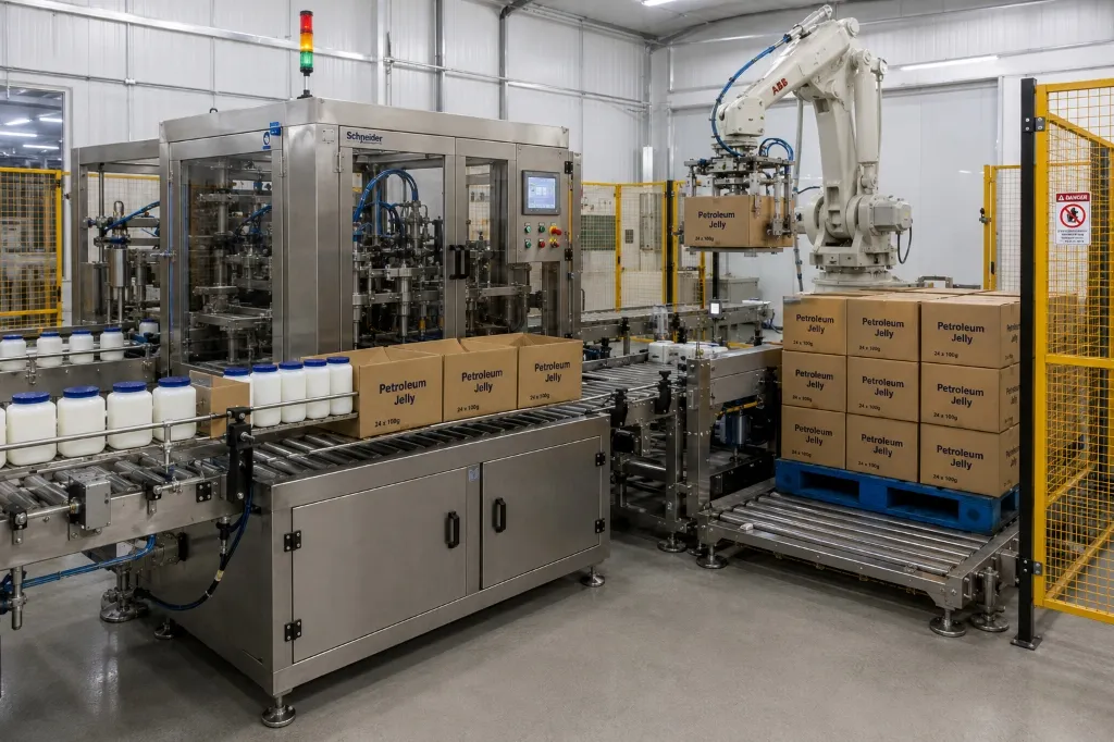 Petroleum Jelly Processing Plant Overview
