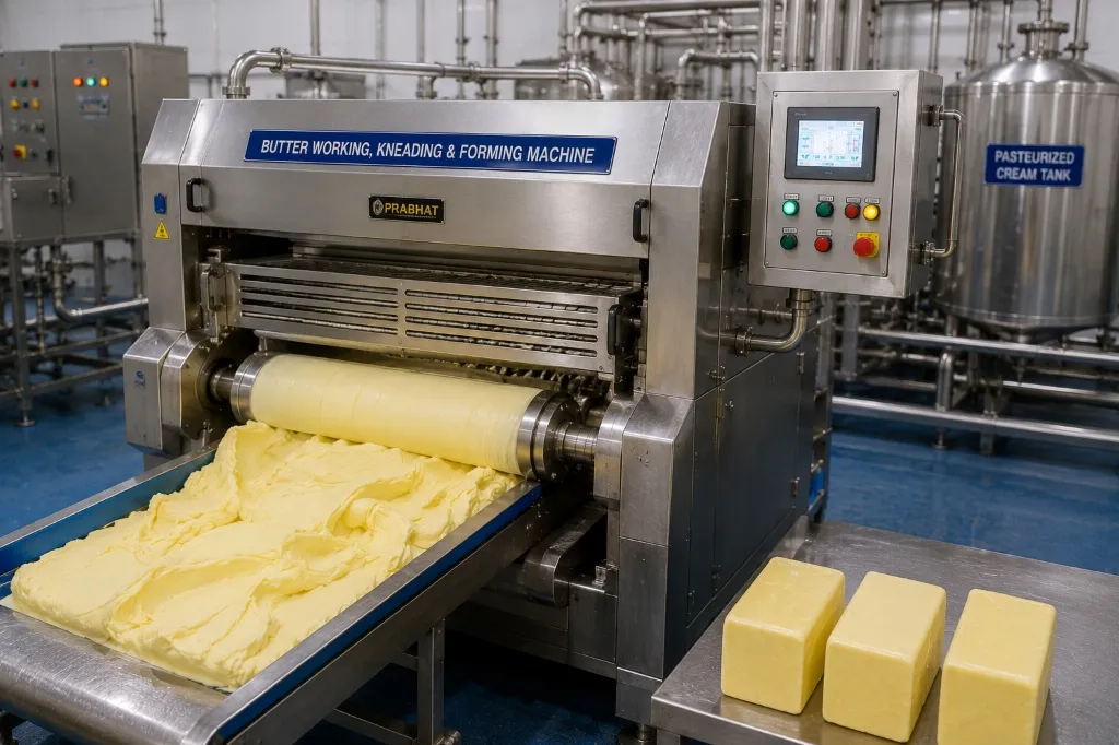Butter Kneading & Forming