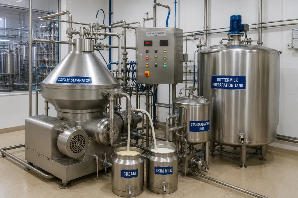 Cream Separator Unit
