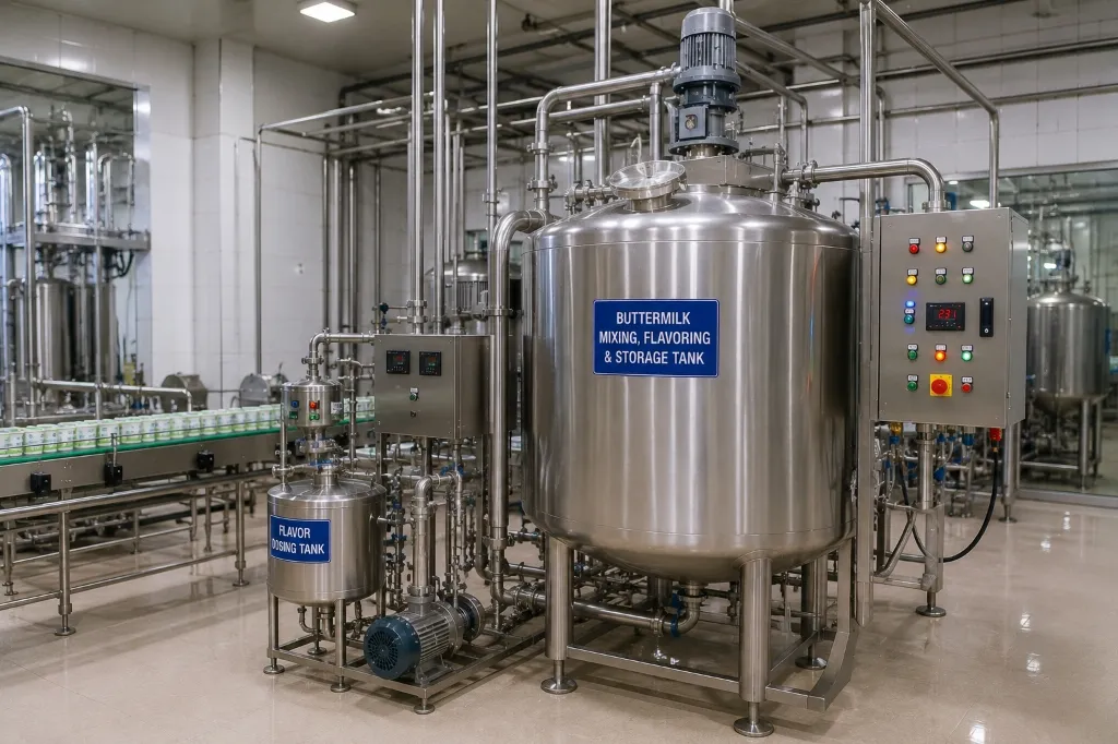 Mixing & Flavoring Tank