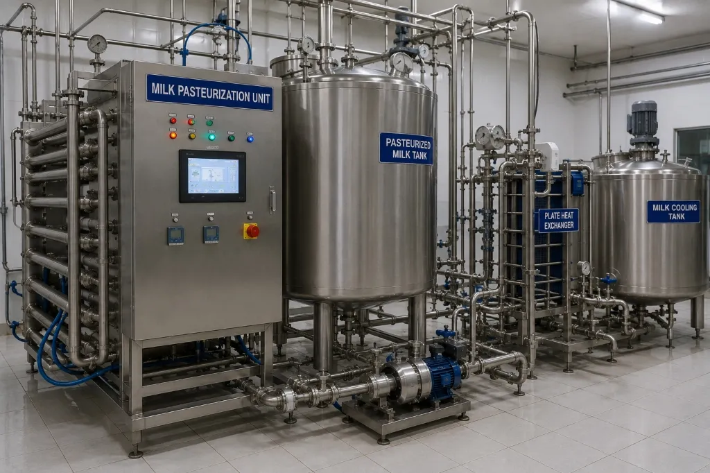 Milk Pasteurization Unit