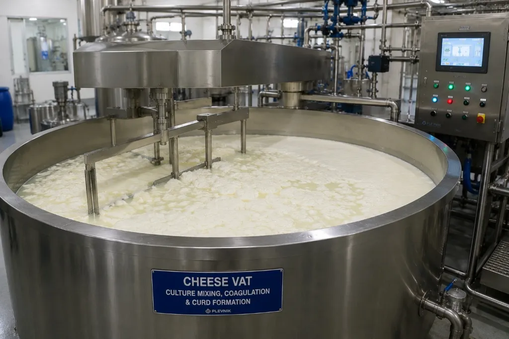 Cheese Vat & Coagulation