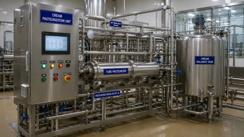 Cream Pasteurization Unit