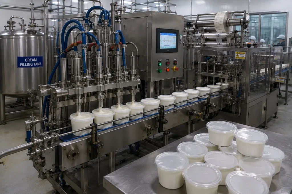 Automatic Cream Filling Line