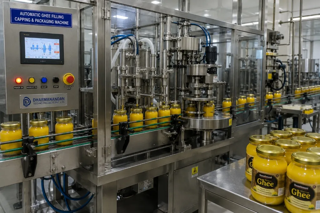 Automatic Ghee Filling