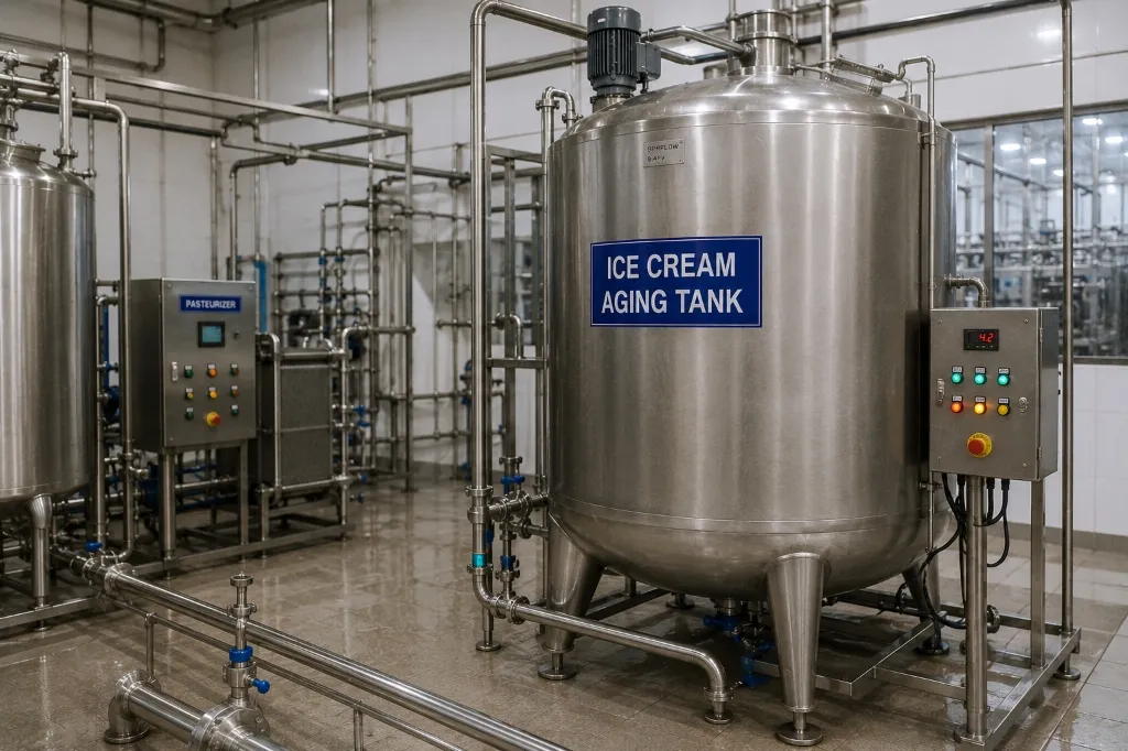Ice Cream Aging Tank