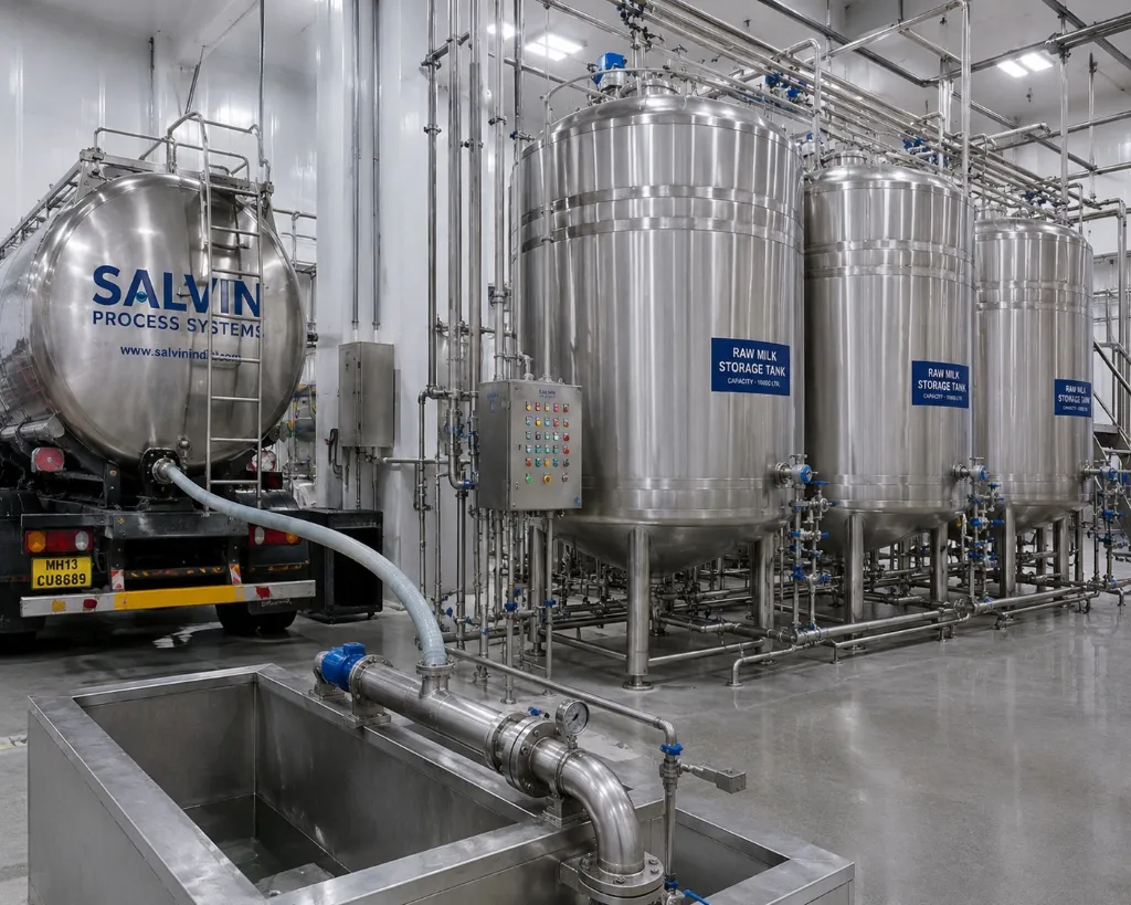 Raw Milk Storage Tank