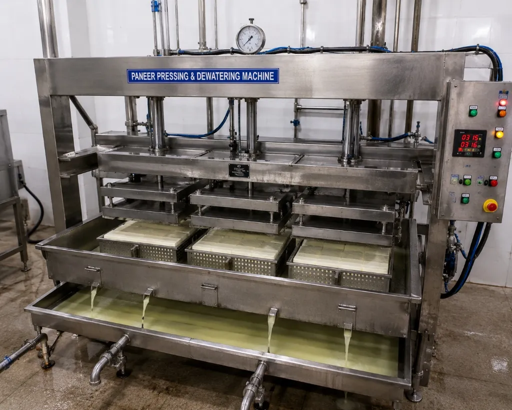 Paneer Pressing & Dewatering