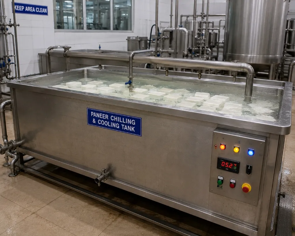 Paneer Chilling & Cooling Tank