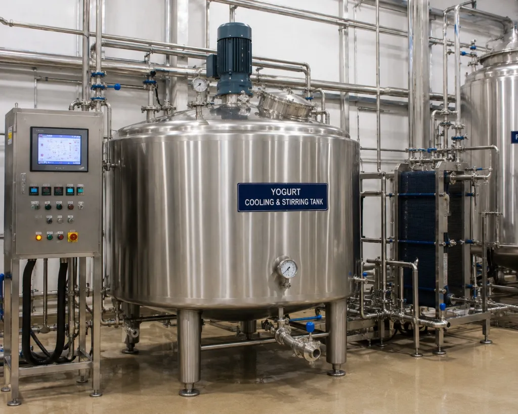 Cooling & Stirring Tank