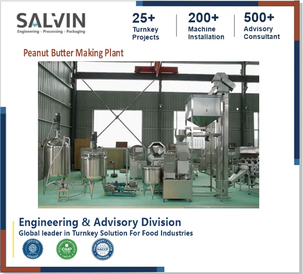 Peanut Butter Processing Plant