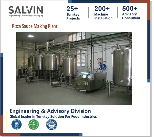 Pizza Sauce Processing Plant