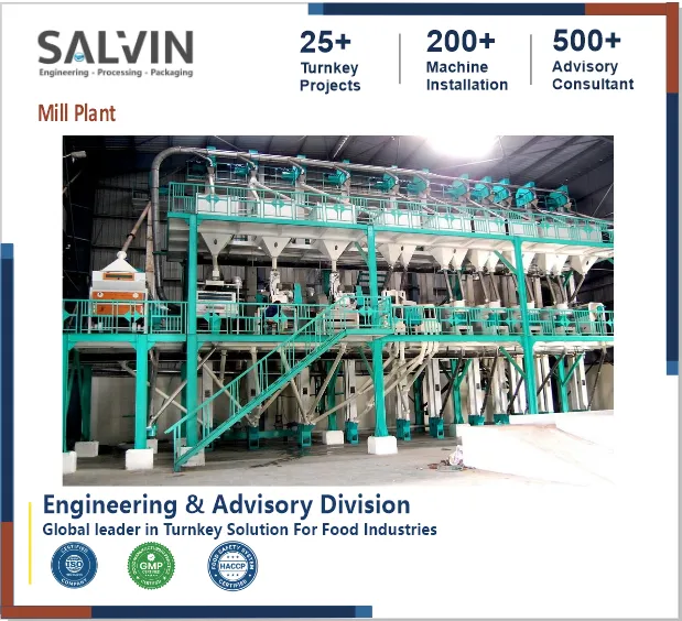 Industrial Flour Milling Plant