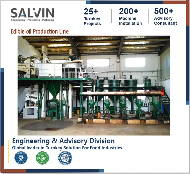 Edible Oil Processing Plant