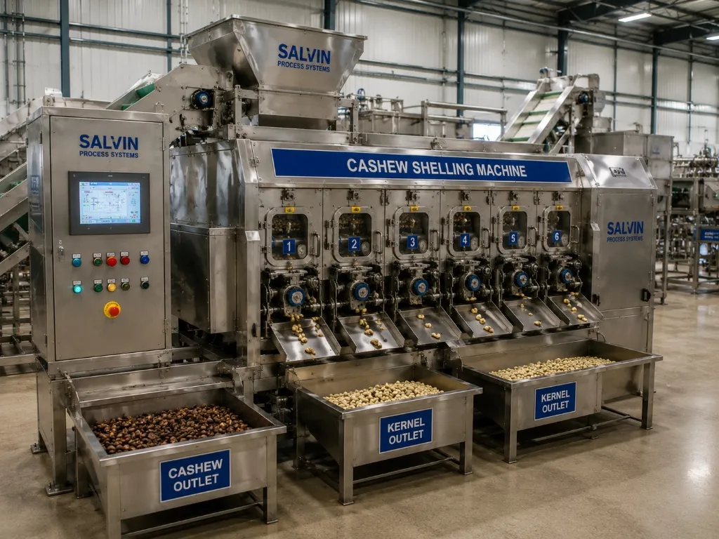 Cashew Nut Processing Plant by Salvin Industries