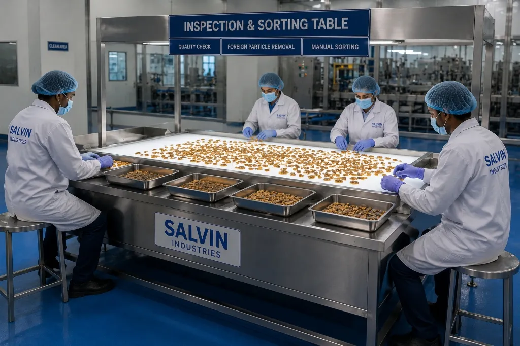 Inspection & Sorting Table