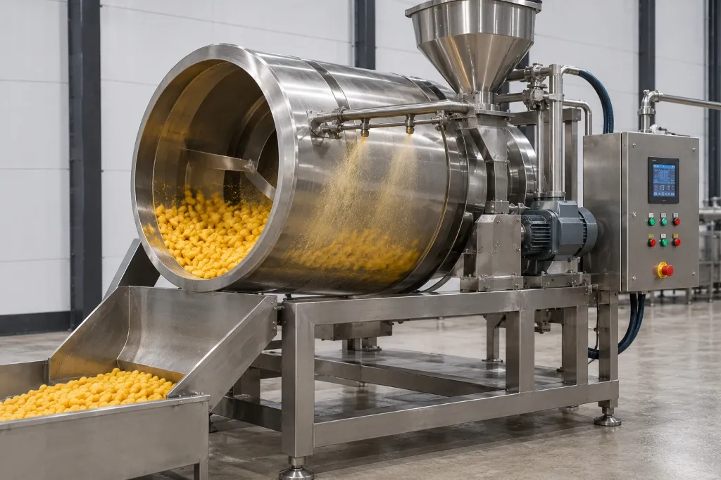 Rotary Seasoning Drum