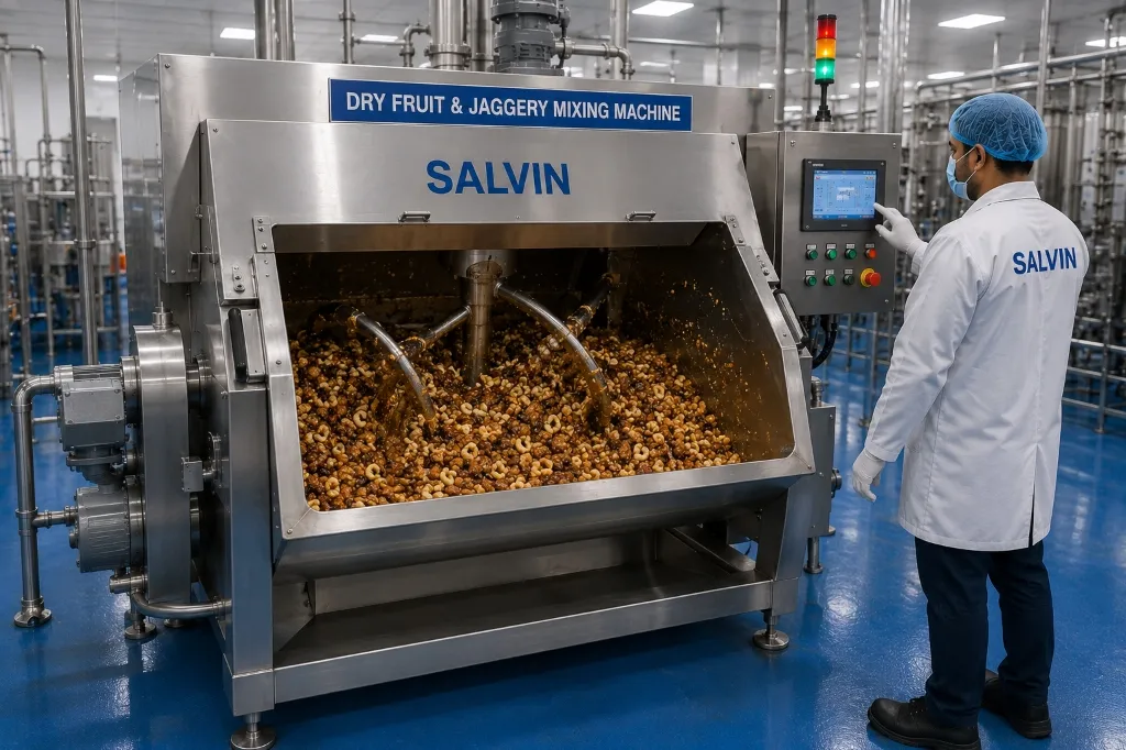 Dry Fruit & Jaggery Mixing Machine
