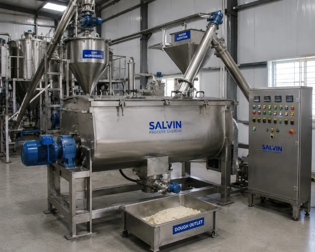 Continuous Dough Mixer