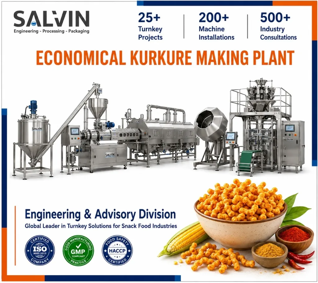 Economical Kurkure Making Plant
