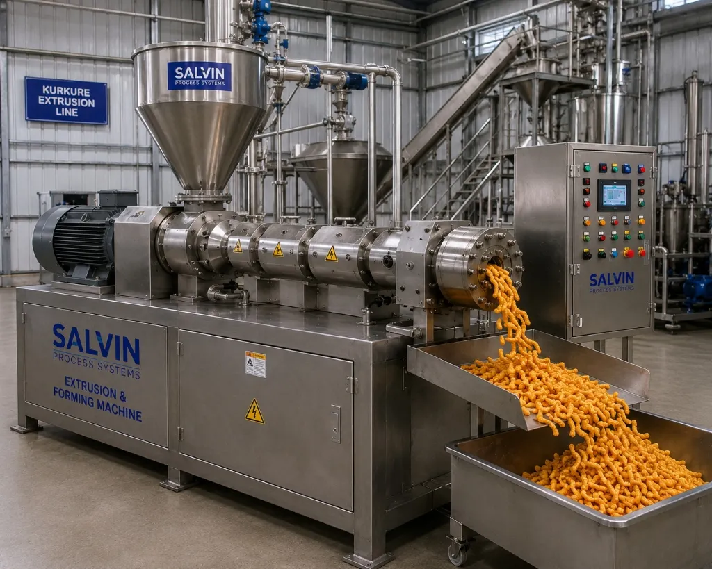 Kurkure Extruder Machine