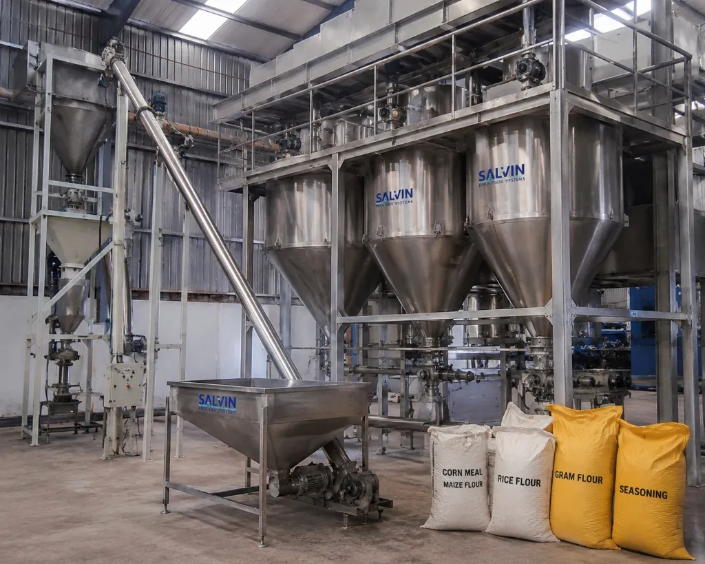 Raw Material Storage & Feeding System