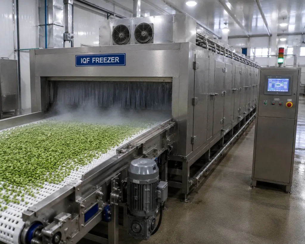 Fully Automated Frozen Vegetable Processing Plant Overview