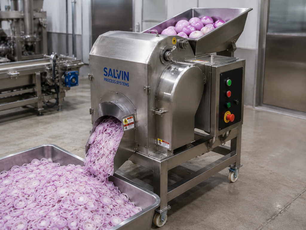 Onion Washing & Slicing System