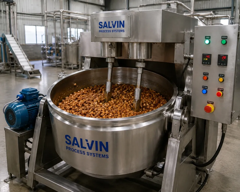 Groundnut Chikki Processing Plant by Salvin Industries