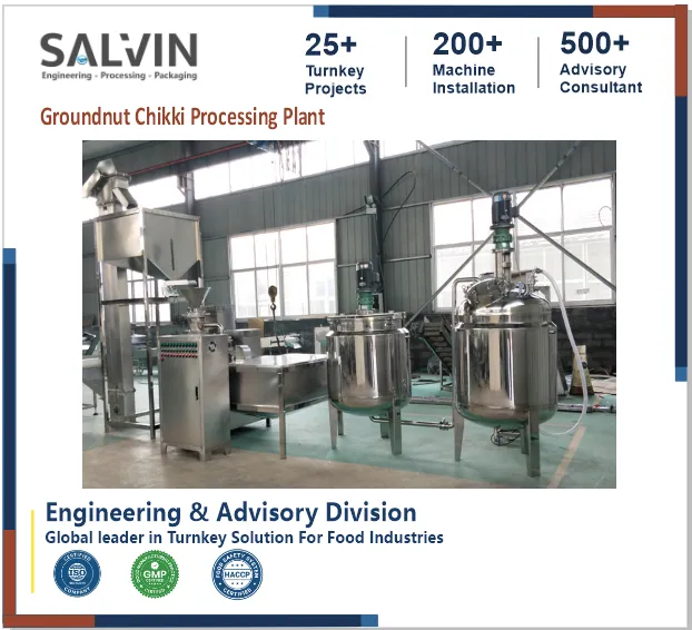 Groundnut Chikki Processing Plant