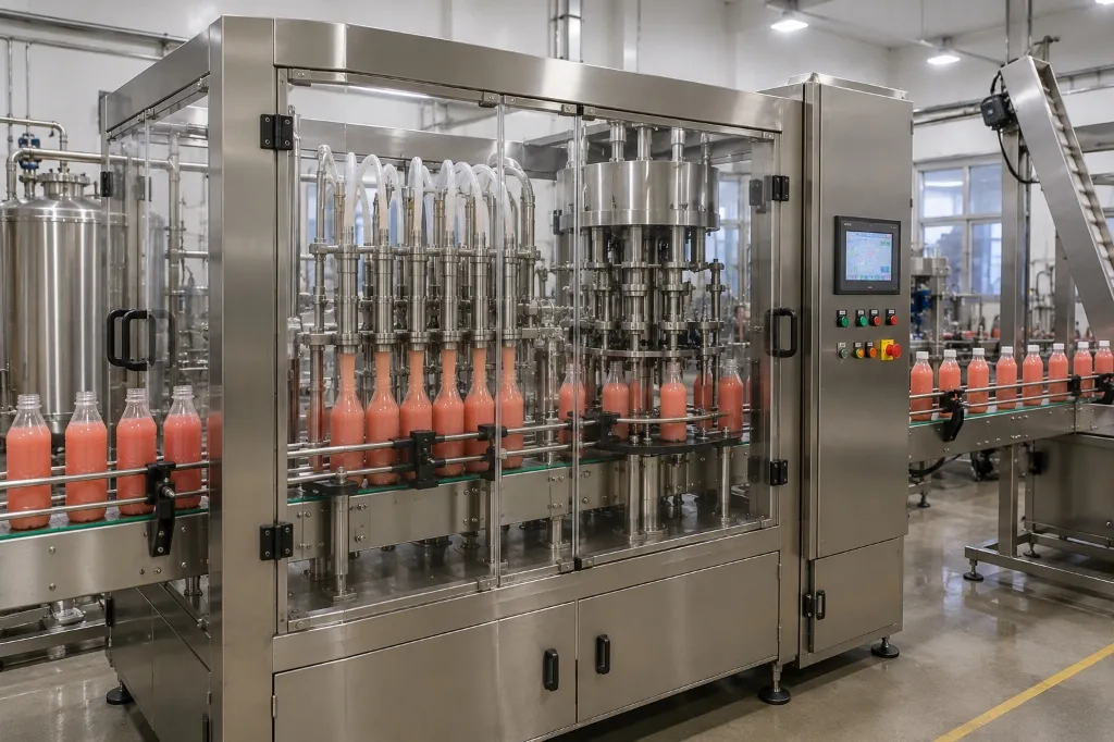 Automatic Guava Pulp Filling Machine