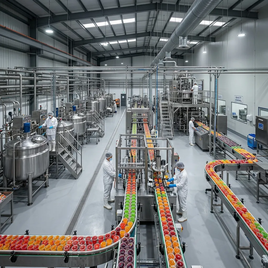 Fully Automatic Jelly Manufacturing Plant Overview