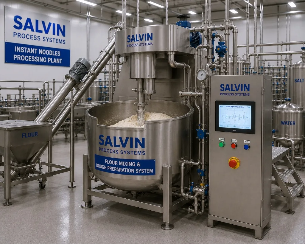 Instant Noodles Processing Plant by Salvin Industries