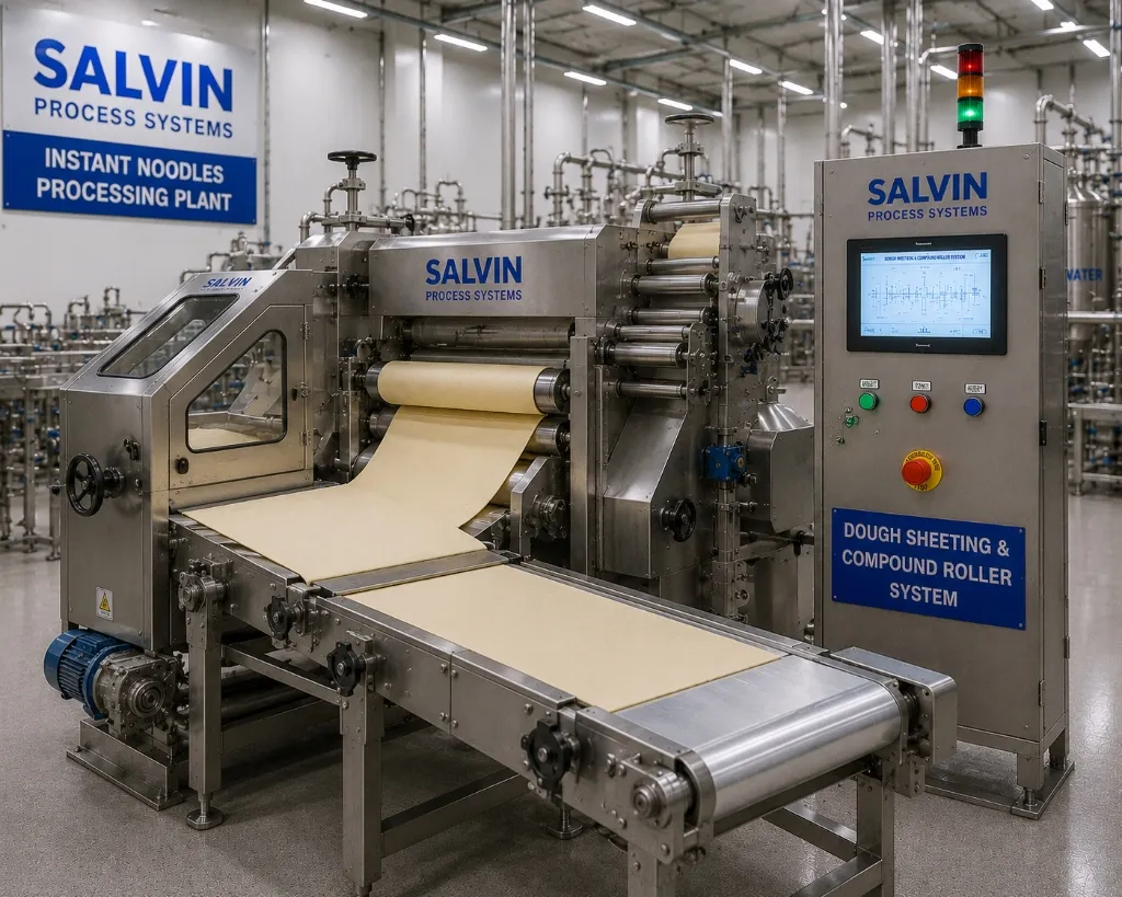 Dough Sheeting & Compound Roller System
