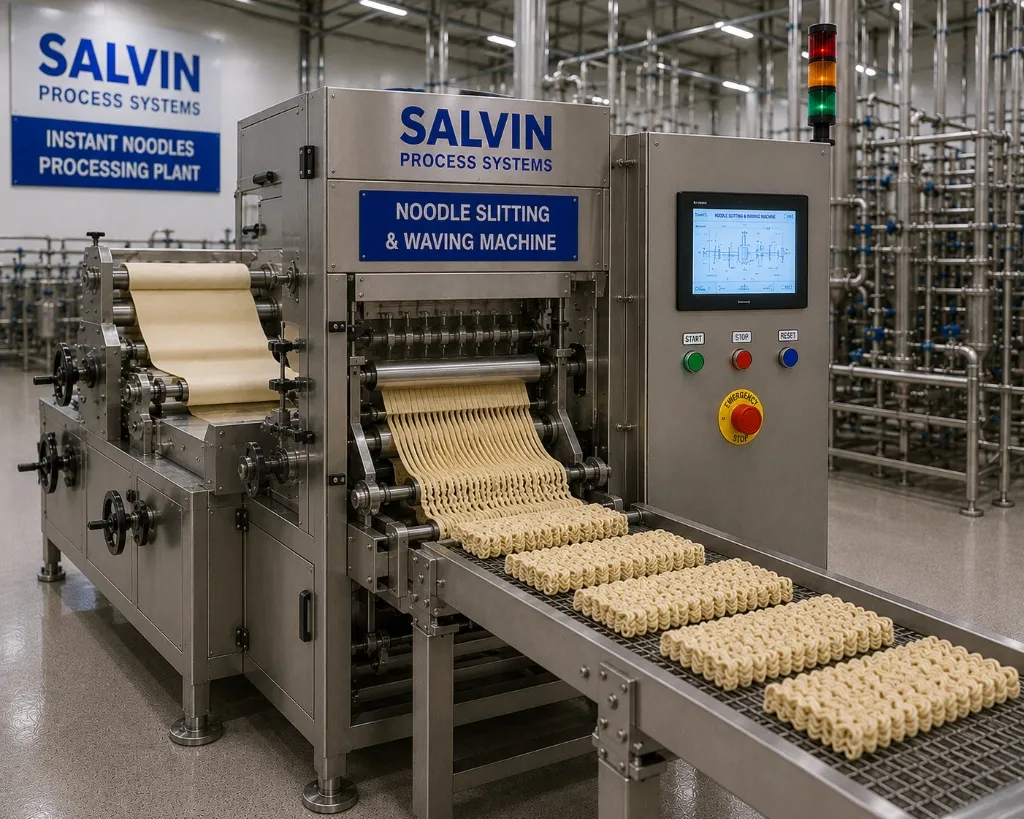 Noodle Slitting & Waving Machine