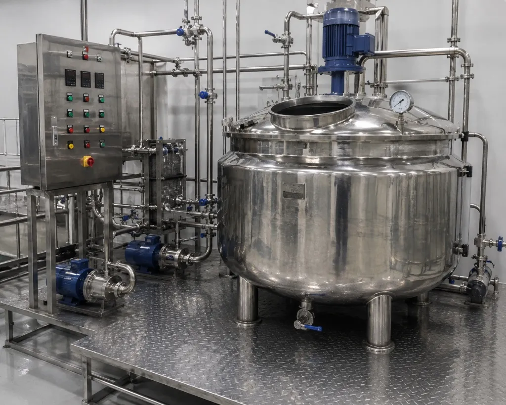 Ingredient Mixing & Preparation Tank