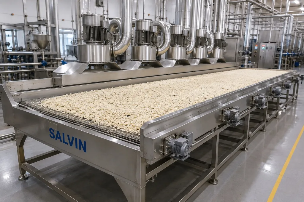 Multi-Stage Cooling & Grading Conveyor