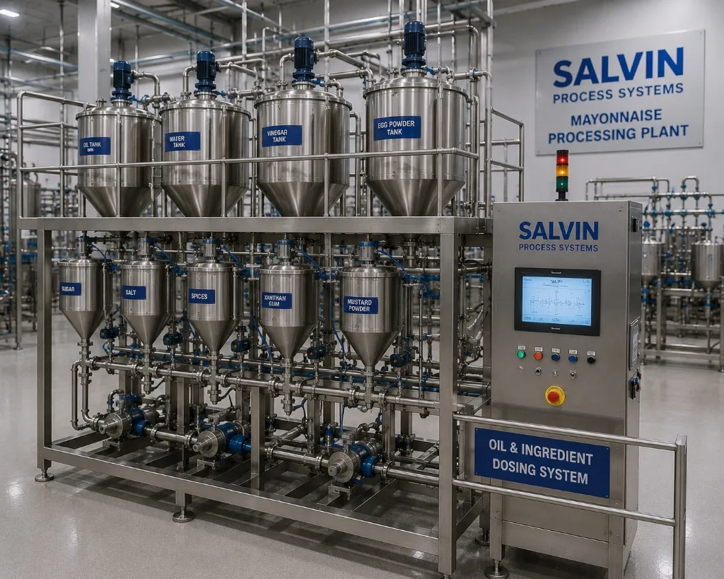 Mayonnaise Processing Plant