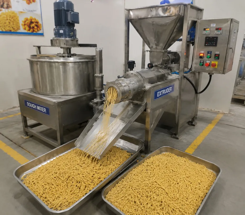 Dough Mixer & Extruder