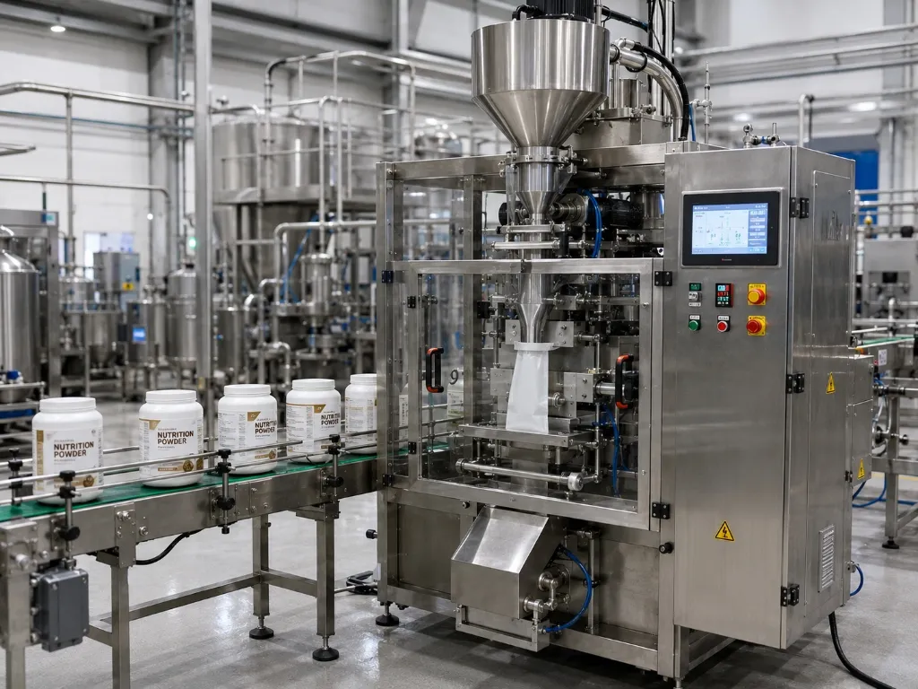 Automatic Nutrition Powder Filling & Packaging Machine